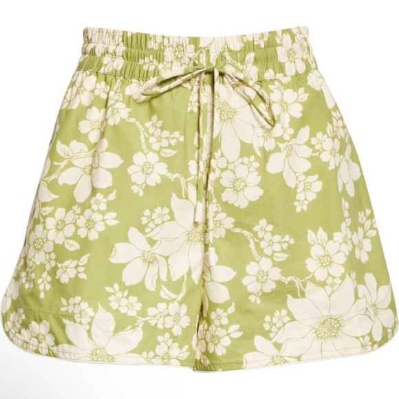 ALÉMAIS Leisa Floral Organic Cotton Shorts - Picture 1 of 9